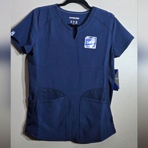 Scrubstar Classic Blue Scrub Top